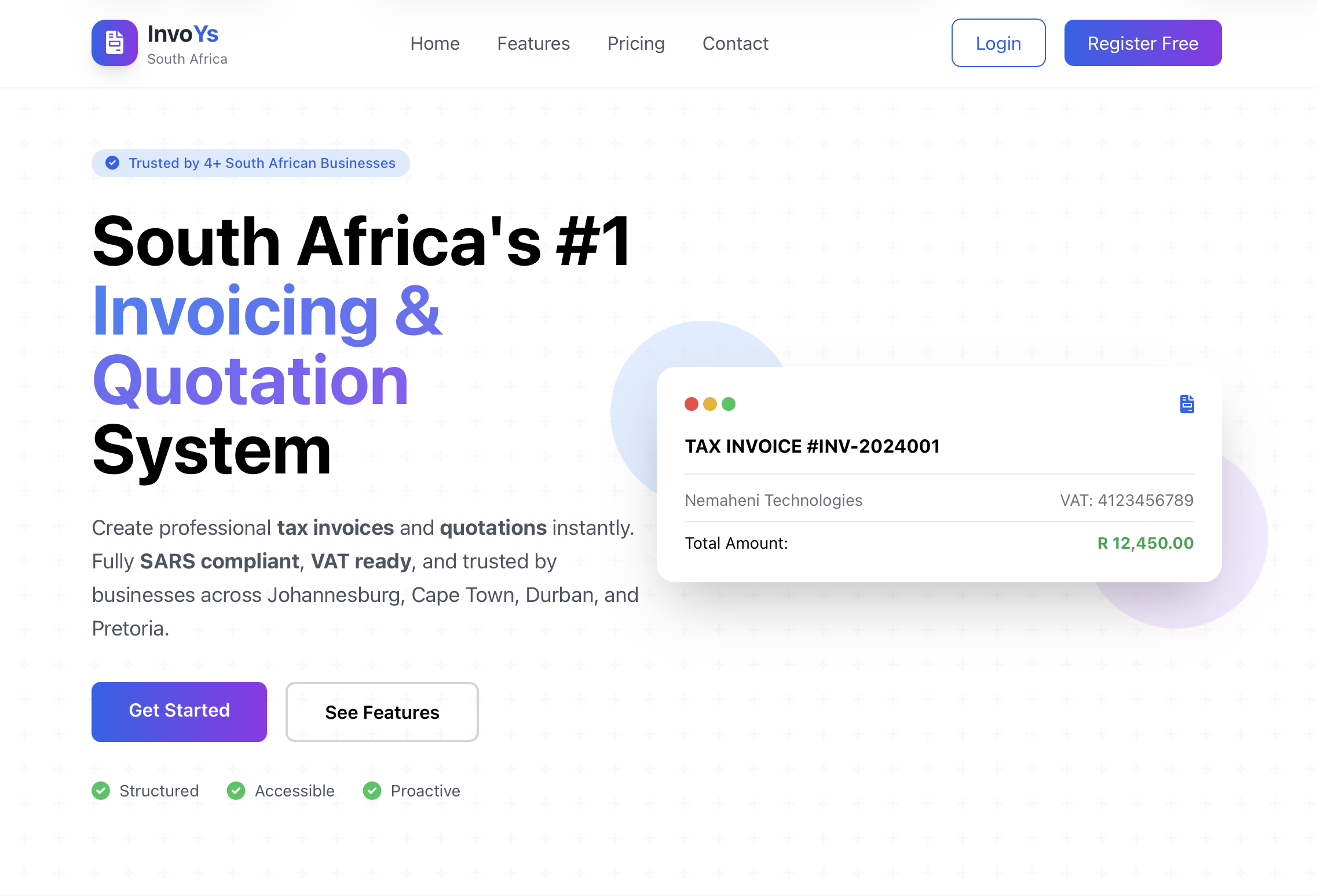 InvoYs Website